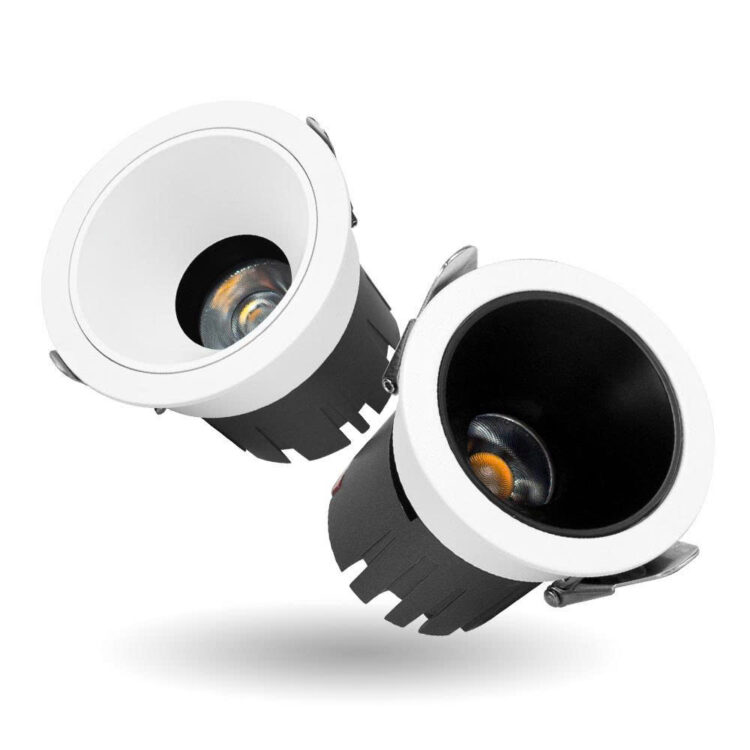 Đèn led âm trần chiếu rọi Zircon có viền KINGLED